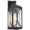 Nuvo Oaklyn - 1 Light Medium Wall Lantern - Matte Black with Clear Glass 60/8122 - alternate 6